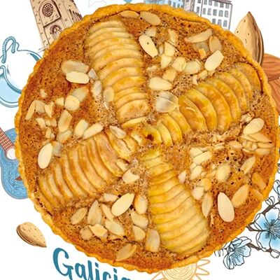 Галисийский пирог с грушей в Машенькины пироги по цене 1120 ₽