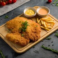 Венский шницель в Mon Kitchen