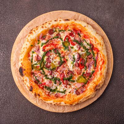 Пицца Кальяри в Cosmo пицца пучча по цене 1322 ₽