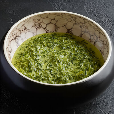 Томлёный шпинат в Бибирево по цене 420 ₽