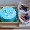 Бенто-торт и два капкейка для папы в Chocoton по цене 3300