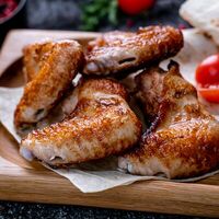Шашлык из куриных крыльев в Пери Шашлыки