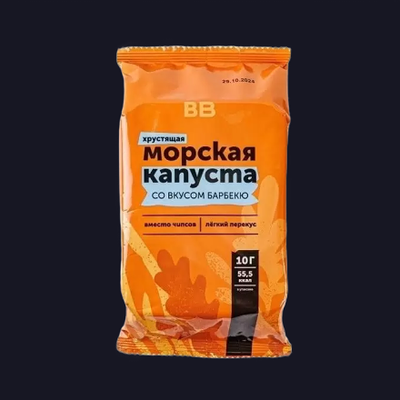Морская капуста хрустящая со вкусом барбекю в КАРО по цене 210 ₽