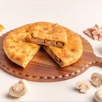 Пирог с ветчиной и грибами в ОкПирог