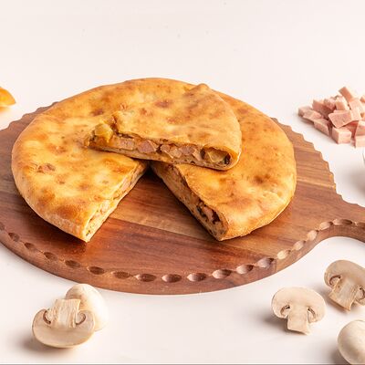 Пирог с ветчиной и грибами в ОкПирог по цене 26 р.