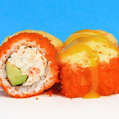 Запеченный Краб с Манго соусом в Русалочка любит суши по цене 570 ₽