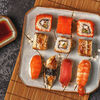Логотип кафе Sushilab