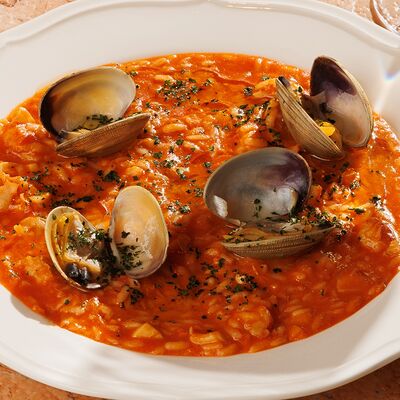 Ризотто с морепродуктами в TiAMA по цене 1290 ₽