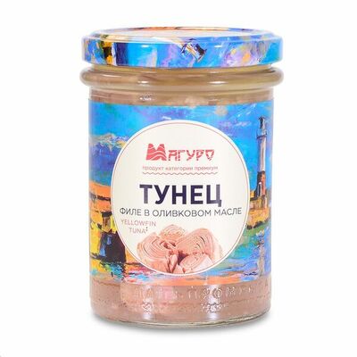 Филе тунца Магуро в оливковом масле Дальпромрыба в Азбука Вкуса Экспресс Меню по цене 240 ₽