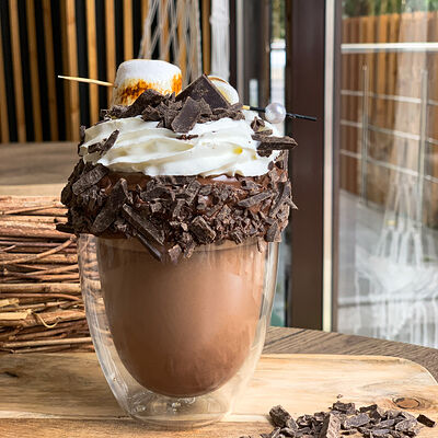 Горячий шоколад в Latte bar по цене 280 ₽