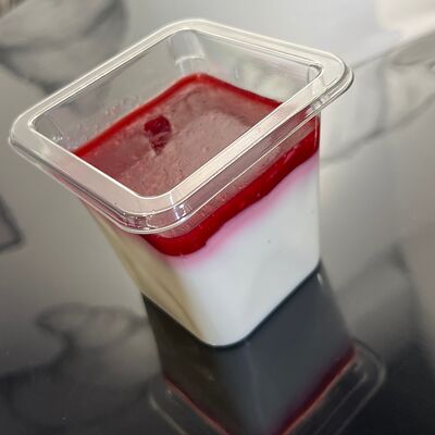 Панакота малиноваяв Круассан пекарня по цене 270 ₽