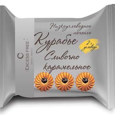 Низкоуглеводное печенье Курабье сливочно-карамельное в Ничего лишнего по цене 125 ₽