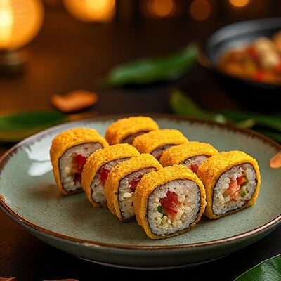 Ролл Сяке темпура в Shegai Family по цене 640 ₽