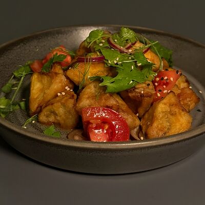 Теплый салат с баклажанами в Алтаргана по цене 689 ₽