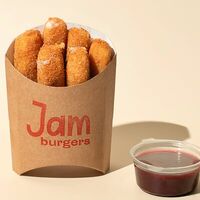 Сырные палочки с соусом в Jam burgers