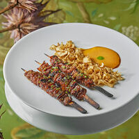 Мраморная говядина на углях в Turandot