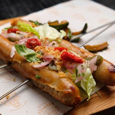 Баварские колбаски в Крафтер по цене 700 ₽