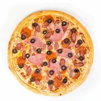 Пицца Мясная в 4 Лосося
