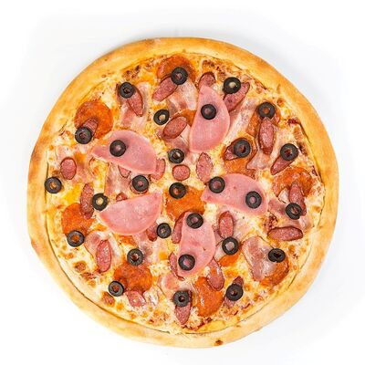 Пицца Мясная в 4 Лосося по цене 709