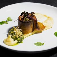 Сиг с дымком и картофельным пюре в Муссон