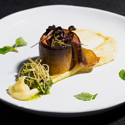 Сиг с дымком и картофельным пюре в Муссон по цене 1550 ₽