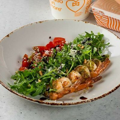 Салат с руколой и креветками в iL Патио по цене 23 р.