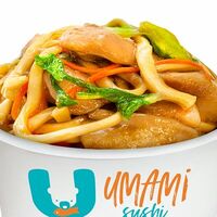 Вок Дейли Удон с курицей в сладком чили-соусе в Umami Mami