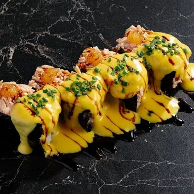 Тако с крабовыми палочками и авокадо в Gills по цене 770 ₽