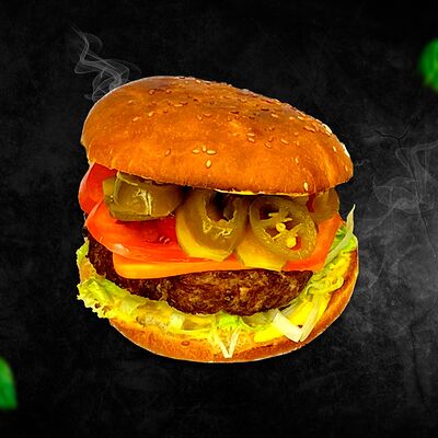 Острый бургер в Sopranopizza по цене 560 ₽