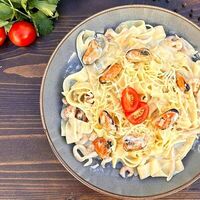 Паста с морепродуктами в Жажда Вкуса