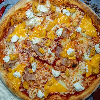 Сыр да мясо в Надо подкреПИЦЦА по цене 795 ₽