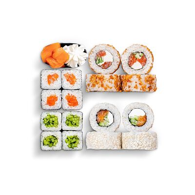 Сет Лосось Mini в Сушивёсла по цене 485