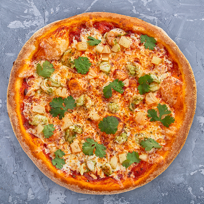 Rich beach (гавайская) в Пицца у слона по цене 1260 ₽