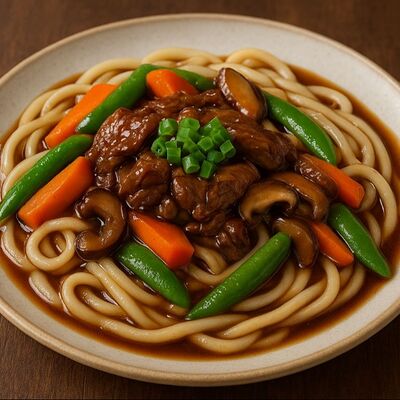 Лапша Удон с Говядиной в SushiDream по цене 520 ₽