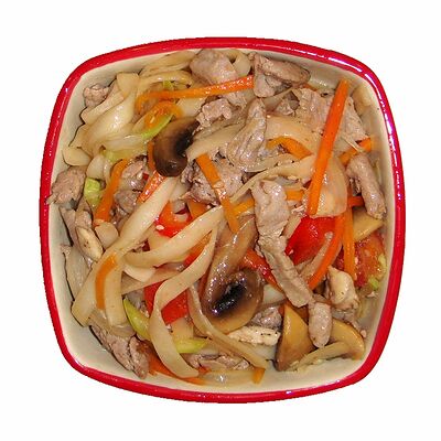 Удон со свининой в Sushiwoker по цене 480 ₽