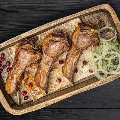 Шашлык из каре ягненка в Кафе Ореро по цене 645