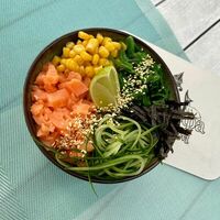 Поке с семгой в Три Шефа