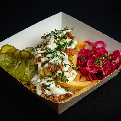 Рашен фри в Rebro мясо & бургеры по цене 480 ₽