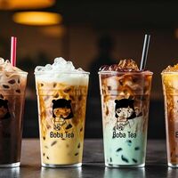 Логотип Bubble Tea Boba Tea