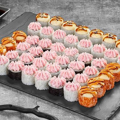 Сет Лав стори Full в Суши Мастер по цене 1459