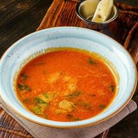 Суп густой с кальмарами лолига в Па-Паэлья