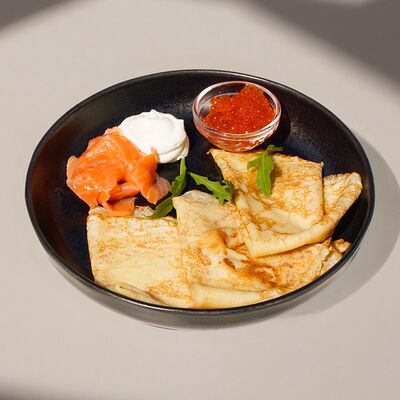 Блинчики с икройв COFFEESET по цене 920 ₽