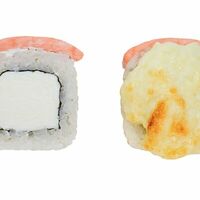 Запечённая Филадельфия в Mr roll