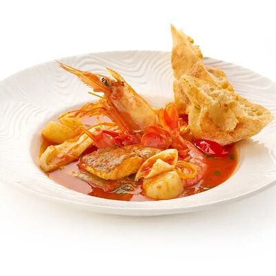 Суп с морепродуктами в Pinzeria by Bontempi по цене 1870 ₽