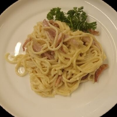 Спагетти Карбонарав Рябина kitchen по цене 280 ₽