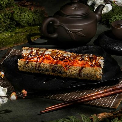 Ролл-Дог Угорь 🌭 в Max & Pizza по цене 359 ₽