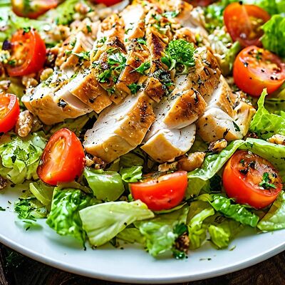 Цезарь с курицей в Баодзен по цене 430 ₽