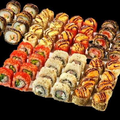 Друзья сет 62шт в СУШИ ДВИЖ по цене 3100 ₽