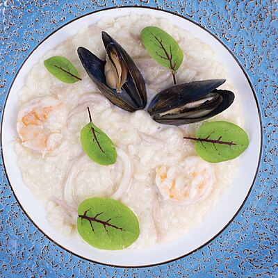 Ризотто с морепродуктамив Тальятелло по цене 750 ₽