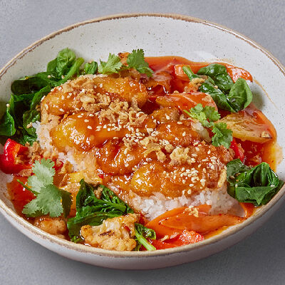 Филе белой рыбы в кисло-сладком соусе в Шикари по цене 650